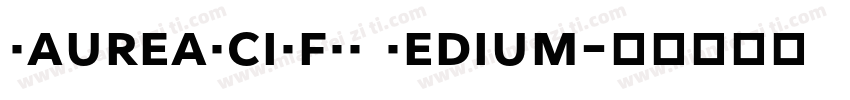 MaureaJciLfML Medium字体转换